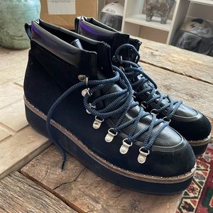 Free People Lace Up Boots